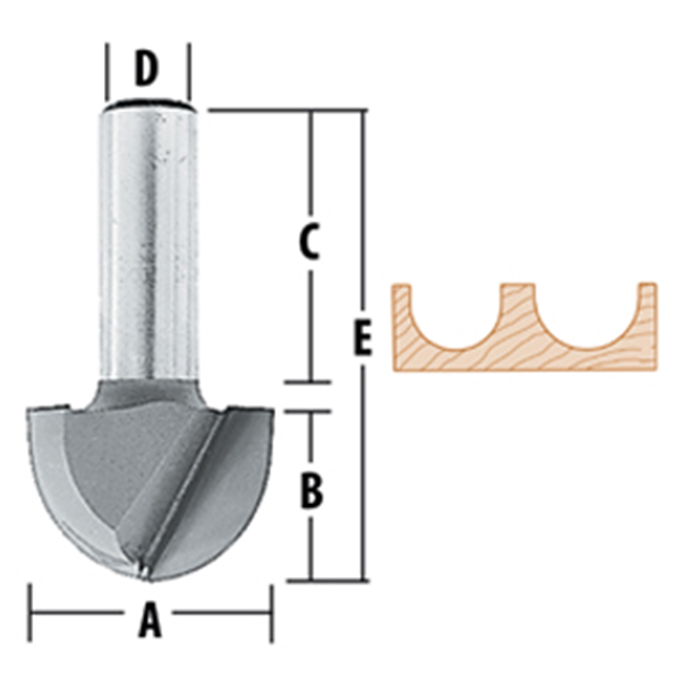 Core Box Router Bits