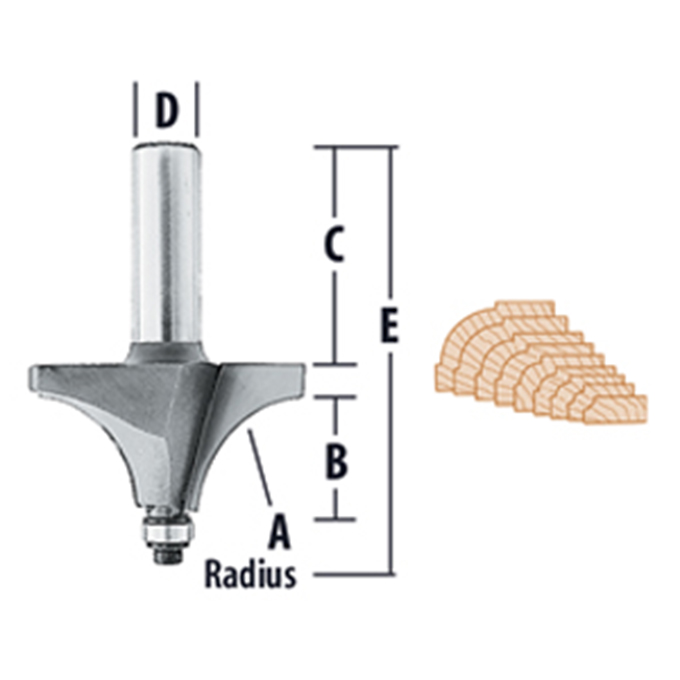 Beading Router Bits