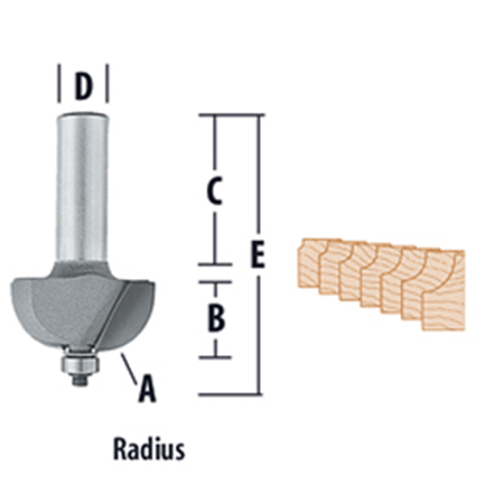 Cove Router Bits