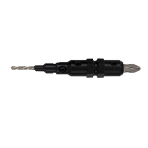 Quad-Driver Countersink Drill Bits