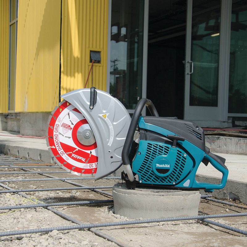 Makita gas concrete saw best sale