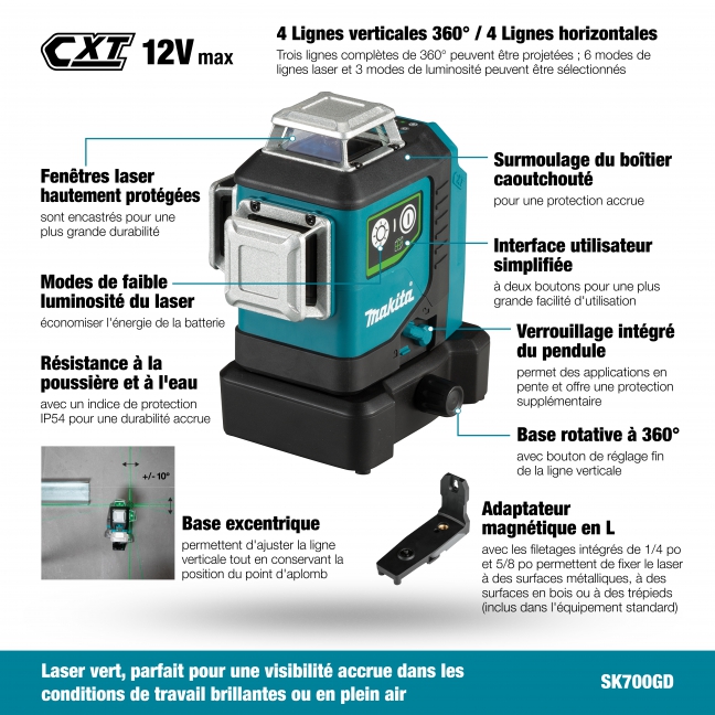 Makita cross line shop laser