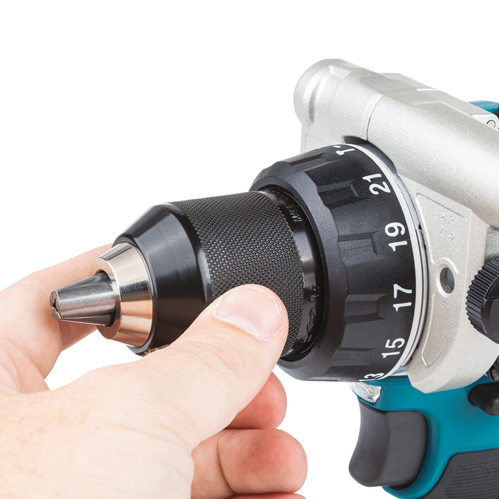 MAKITA DHP486RTE TALADRO PERCUTOR A BAT LITIO 1/2 18V 125NM 2100RPM C/  2BAT. 5AH + CARGADOR - Tool Solutions