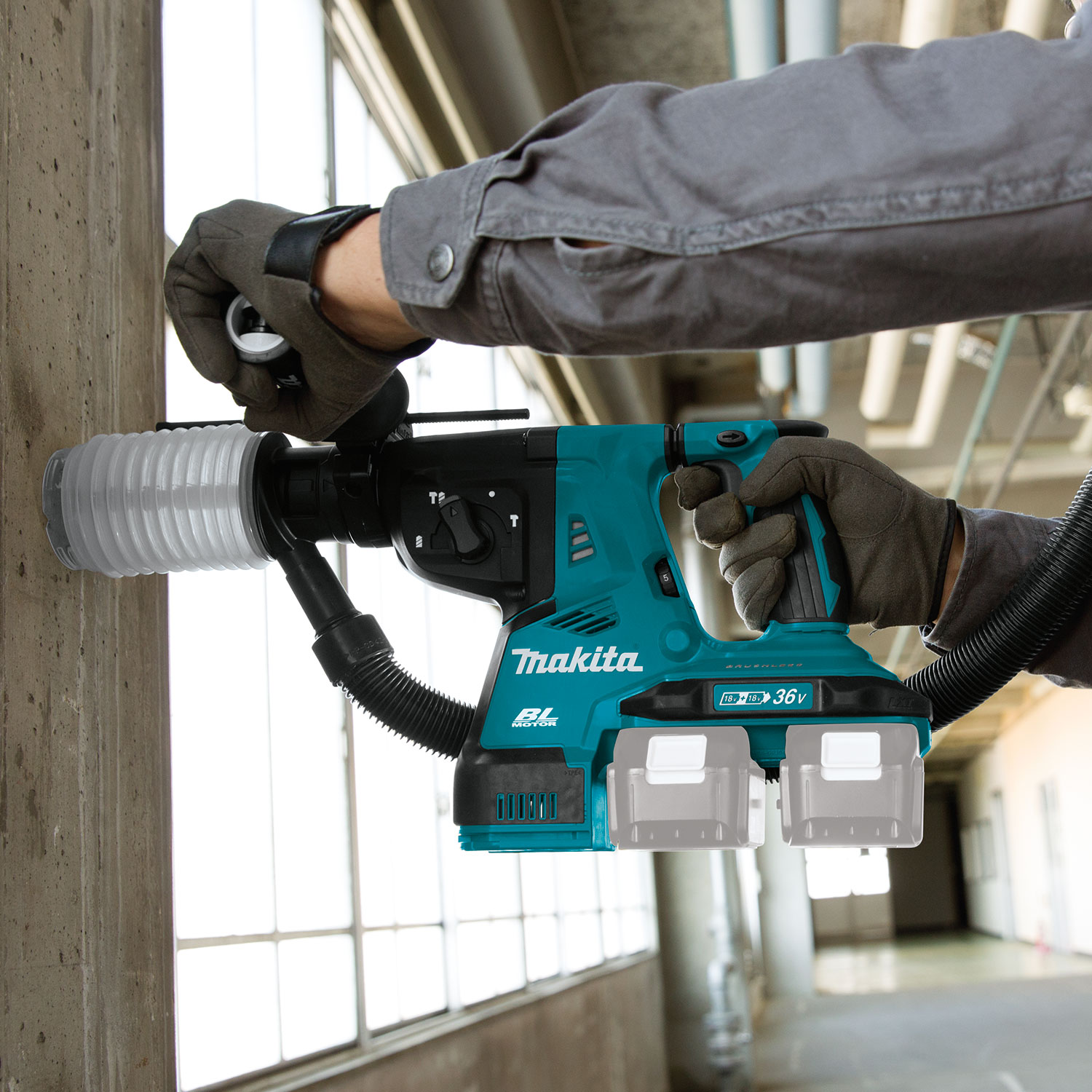 Makita 36v sds drill brushless deals
