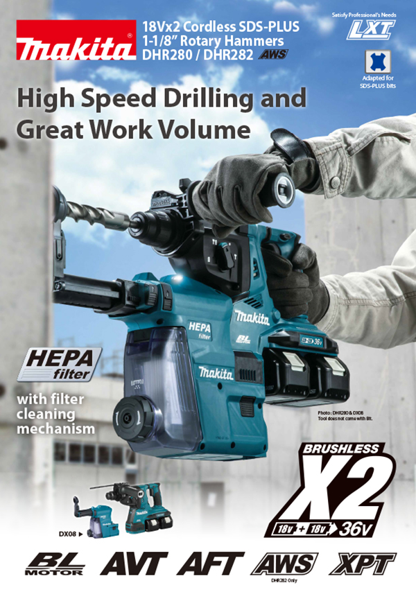 Makita 18v discount sds plus