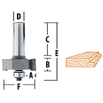 Rabbeting Router Bits