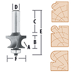 Corner Bead Router Bits