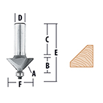 Chamfering Router Bits