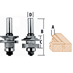 Stile & Rail 2 Piece Bead Router Bits