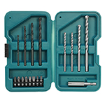 17 PC HSS & Masonry Drill Bit Kit