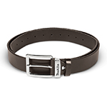 TH3 Brown Leather Belt L