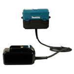 Makita 18V battery for * ho n Dex Fish finder * pond smelt electric reel.  power supply adaptor **: Real Yahoo auction salling