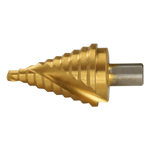Spiral Flute Step Drill Bits