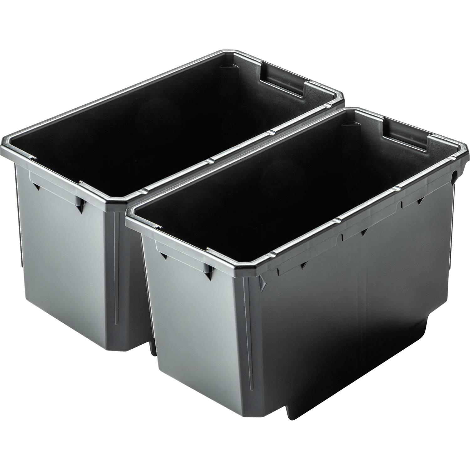 MAKTRAK Deep Medium Organizer Bin Set, 2/Pk