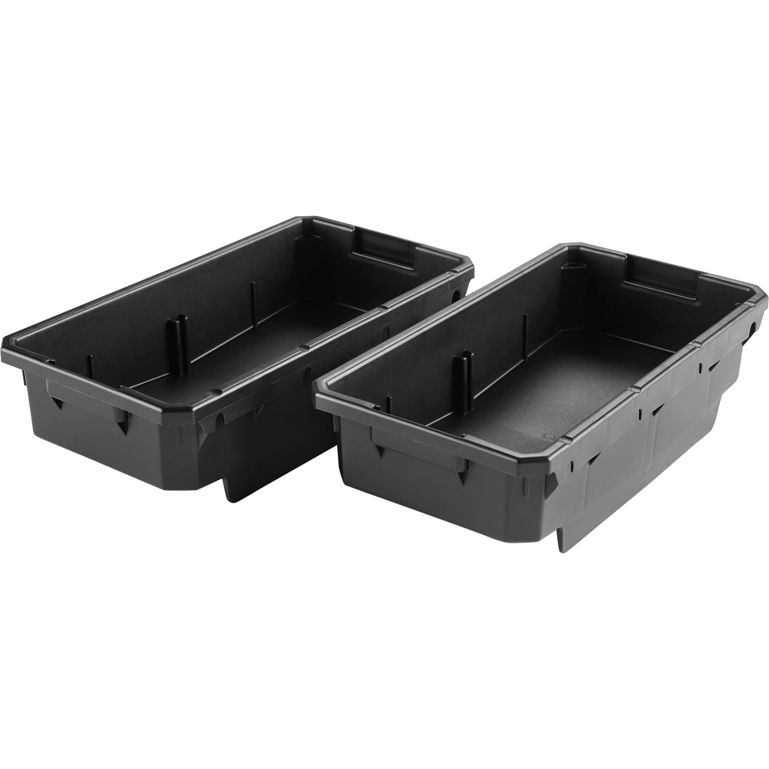 MAKTRAK Low-Profile Medium Organizer Bin Set, 2/Pk