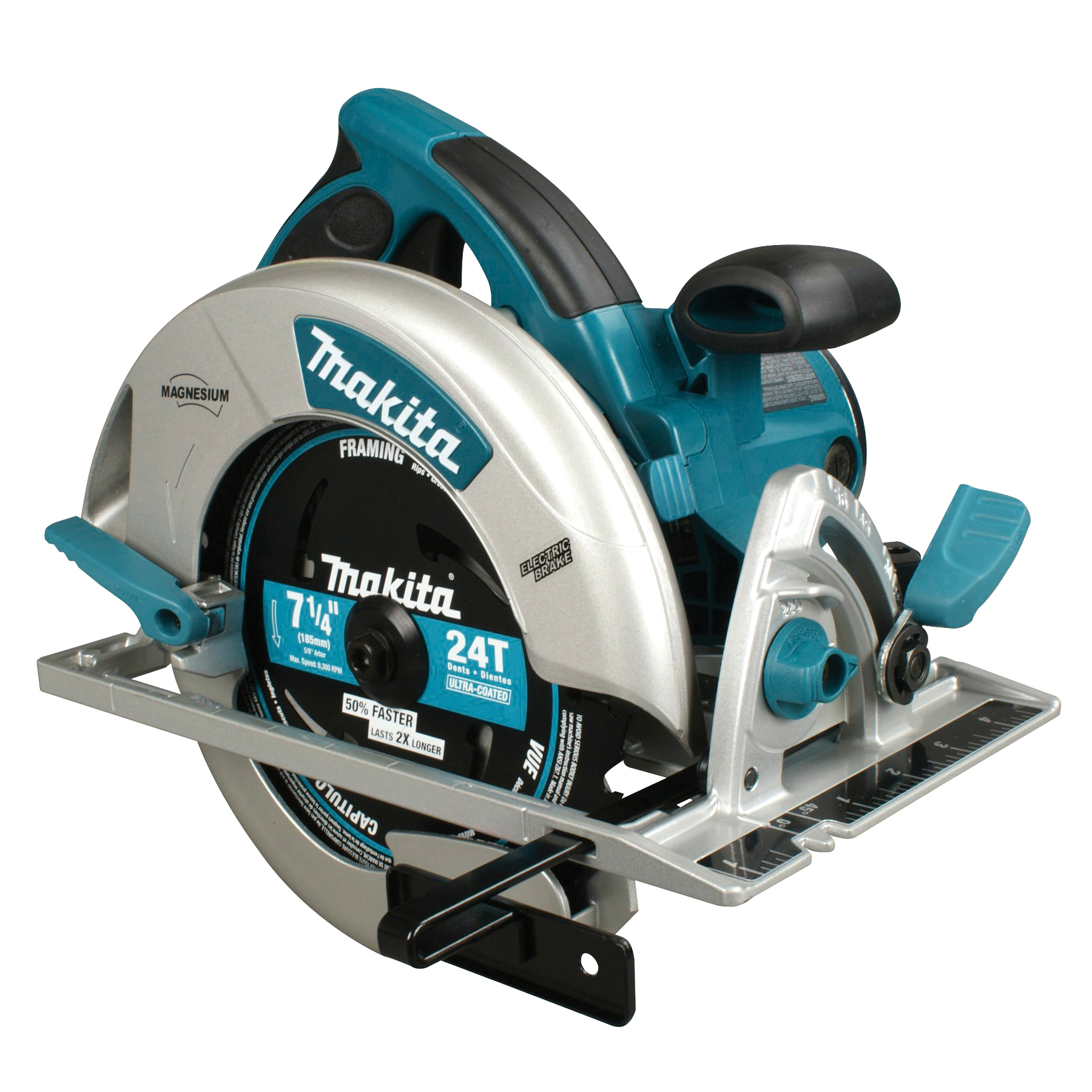 MAKITA 7-1/4-Inch (15-Amp) Magnesium Circular Saw with Dual LED Job Lights and Blower Feature (120V)
