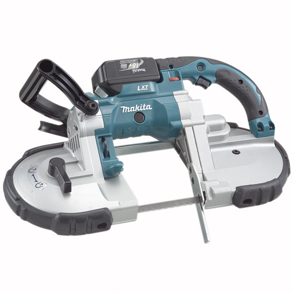 Battery clearance operated bandsaw