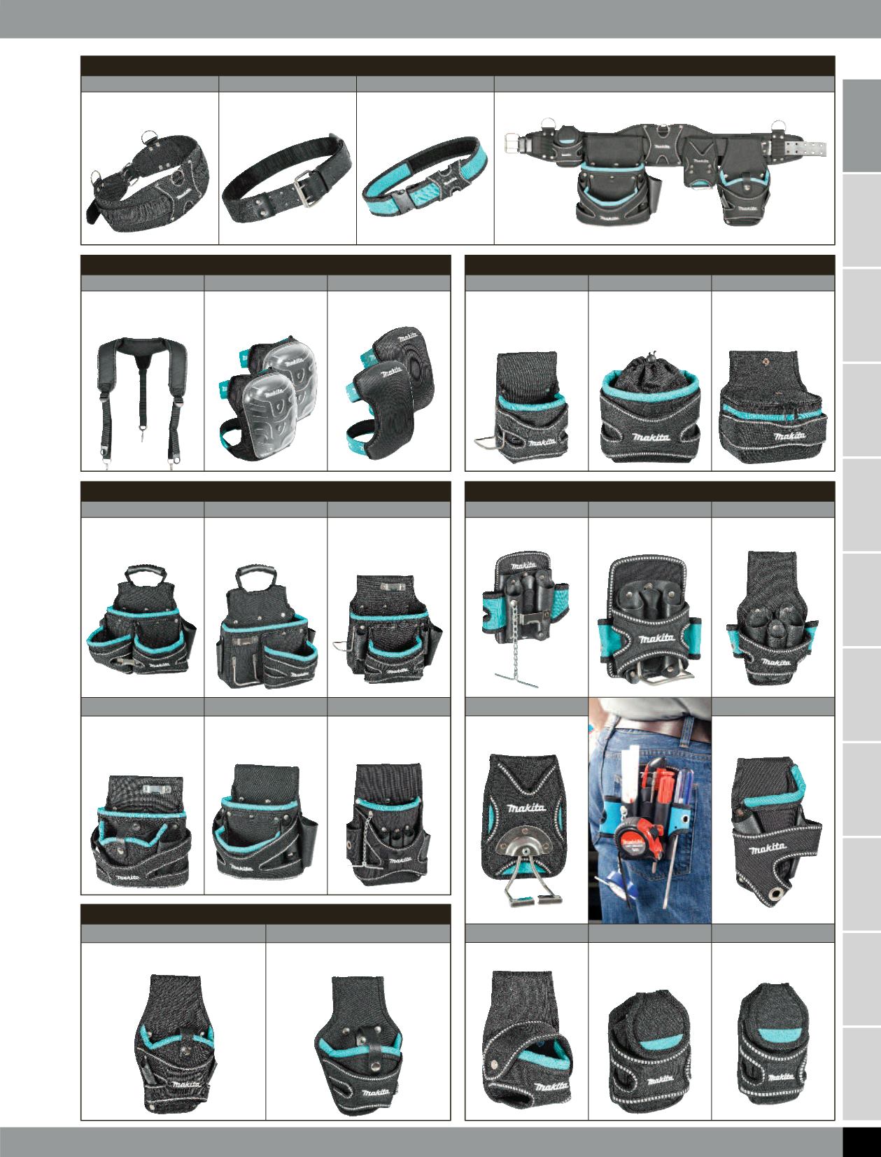 Ceinture porte outils makita on sale